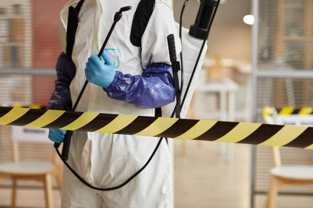 Professional Trauma Scene Cleanup technician working in Leonia, NJ